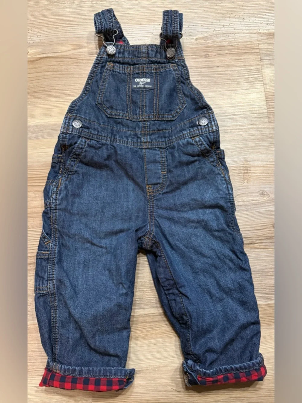 OshKosh B'gosh lined throughout Denim Overalls